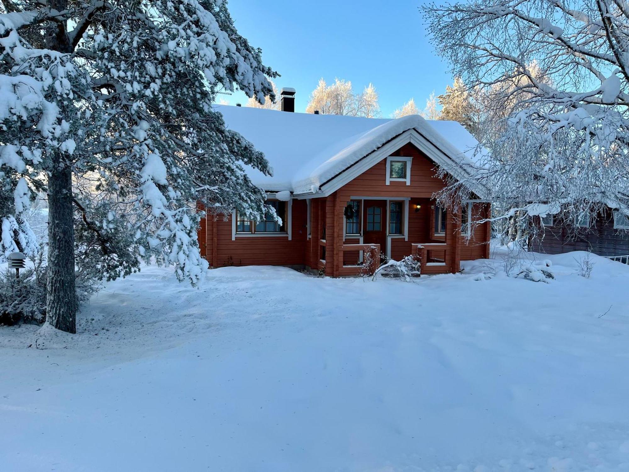 Log Cottages In 10 Min From Santa Claus Village-Sauna&Freeparking روفانييمي المظهر الخارجي الصورة