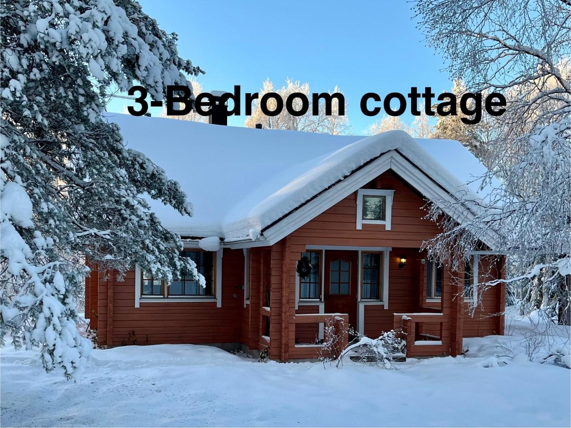 Log Cottages In 10 Min From Santa Claus Village-Sauna&Freeparking روفانييمي المظهر الخارجي الصورة